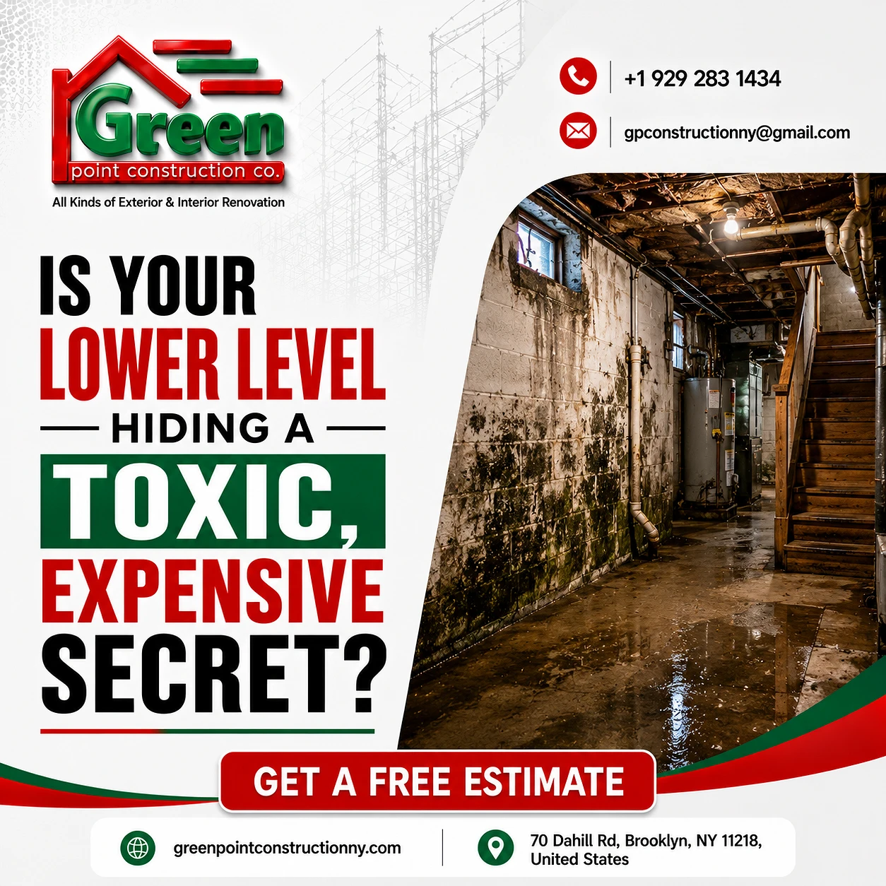 IS YOUR LOWER LEVEL HIDING A TOXIC, EXPENSIVE SECRET?