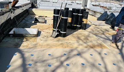 Roof replacement/ skylights/ Hatch door installed in Brooklyn,NYC/Green Point Construction Company