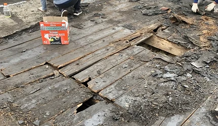 #Roof replacement# Clinton Hill, gates ave, Brooklyn, Ny