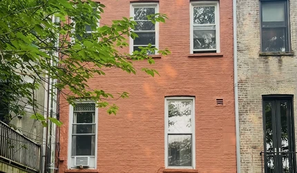 Exterior Waterproofing completed by Green Point Construction Company in St. James pl. Brooklyn, Ny