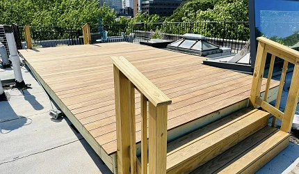 Deck and Patio Remodeling Project in Brooklyn | Completed by Green Point Construction
