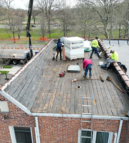 Rooftop Installation Project in Brooklyn | Completed by Green Point Construction