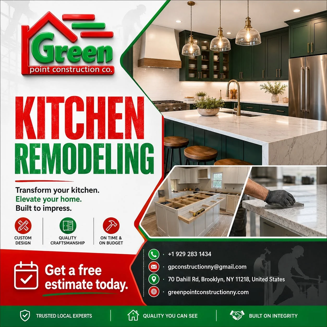 Kitchen Renovation and Remodeling in Brooklyn NY